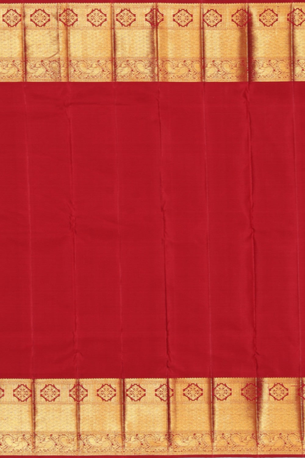 Image of Kanjivaram Silk Gold Saree